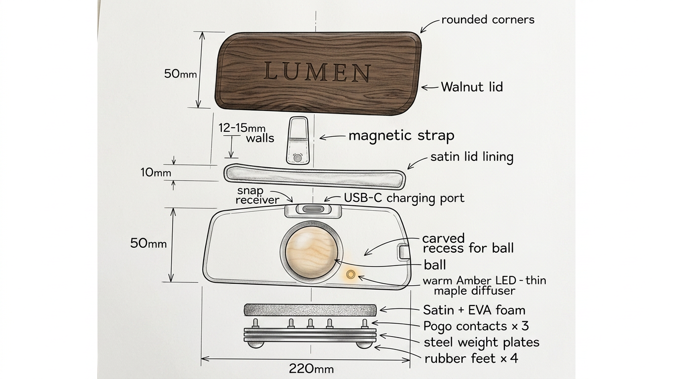 Chest exploded view